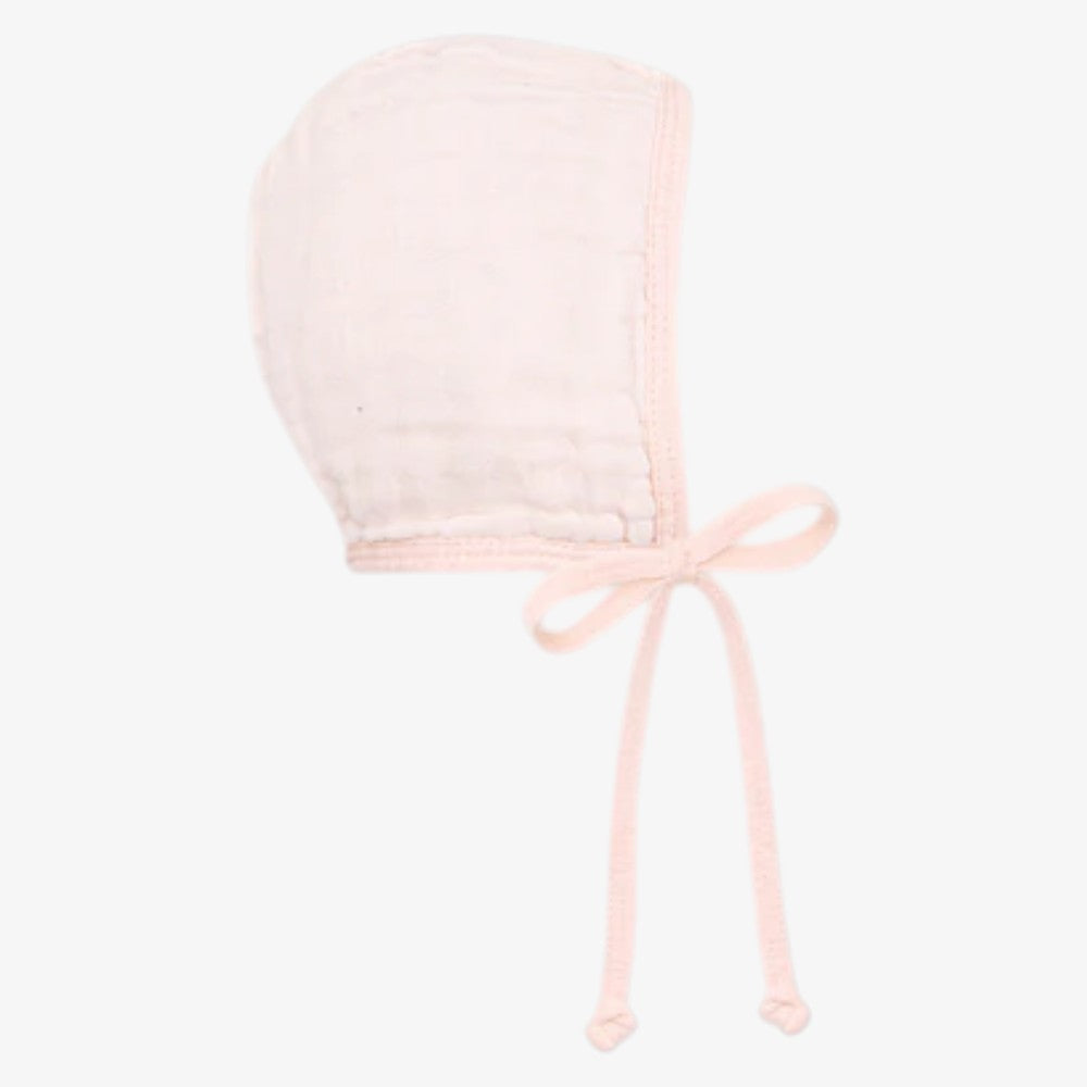 Muslin Bonnet - Blush
