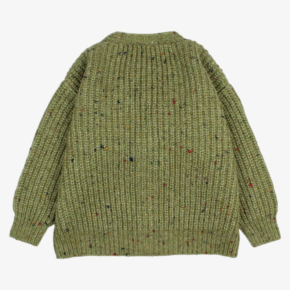 Button Cardigan - Green