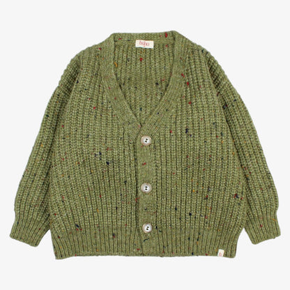 Button Cardigan - Green