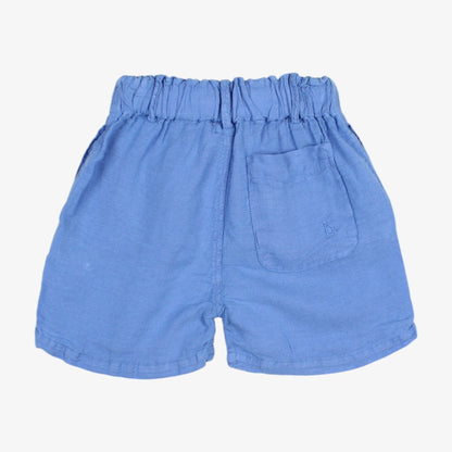 Linen Bermuda - Ocean Blue
