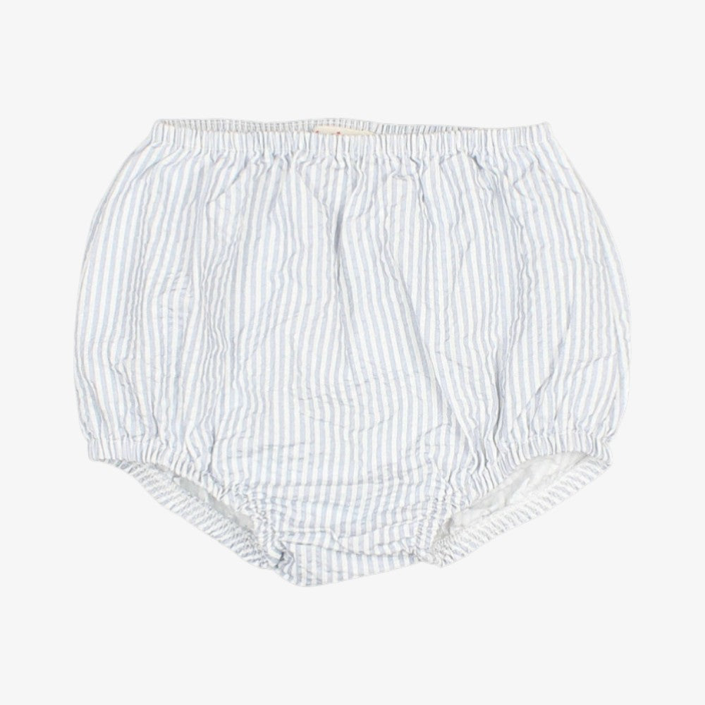 Stripe Shirt And Bloomer - Sky Blue