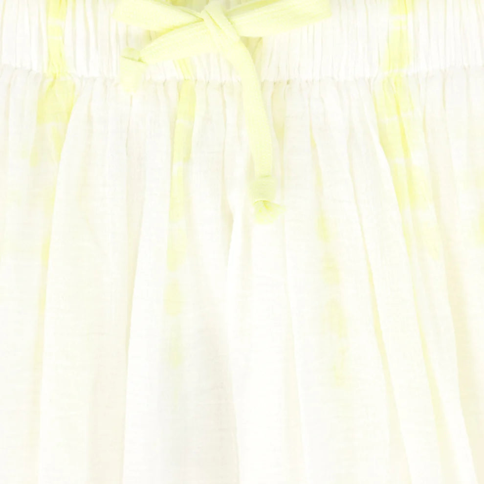 Crinkle Tie Dye Skirt - Lilac