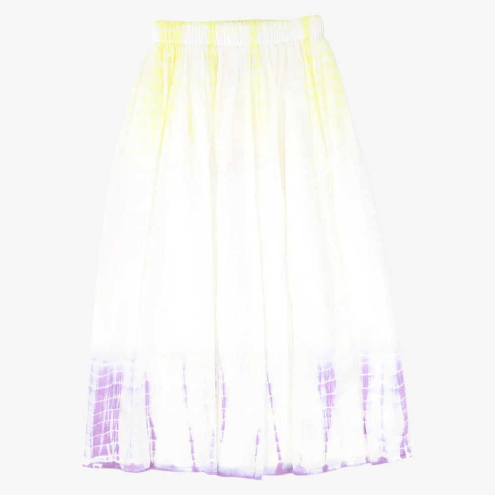 Crinkle Tie Dye Skirt - Lilac