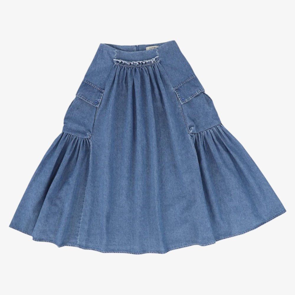 Pocket Skirt - Denim
