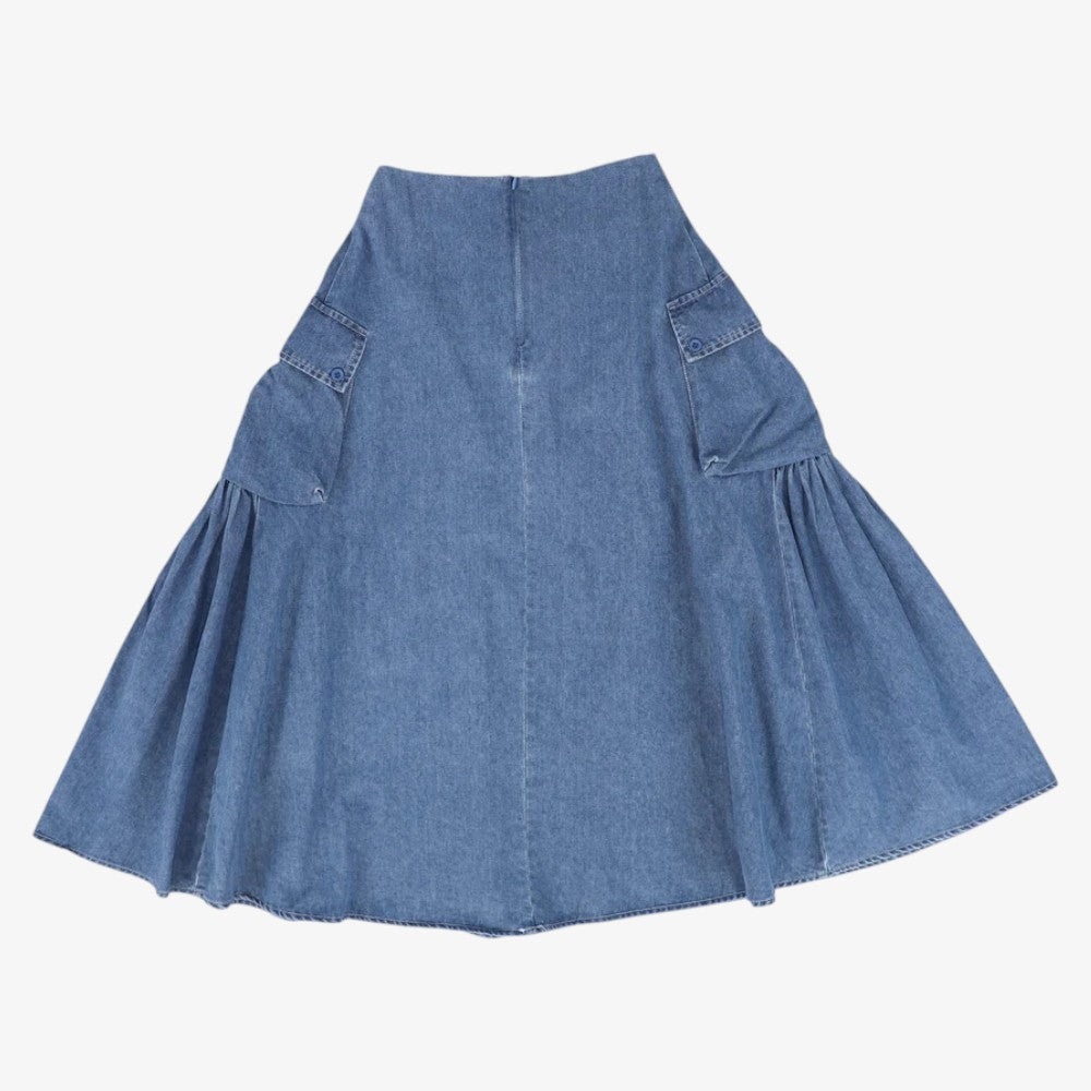 Pocket Skirt - Denim