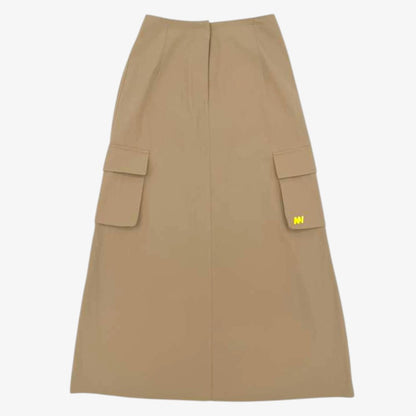 Cargo High Skirt - Beige