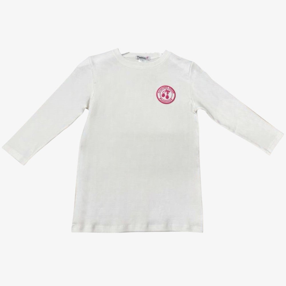 Cherry Patch Tee - White