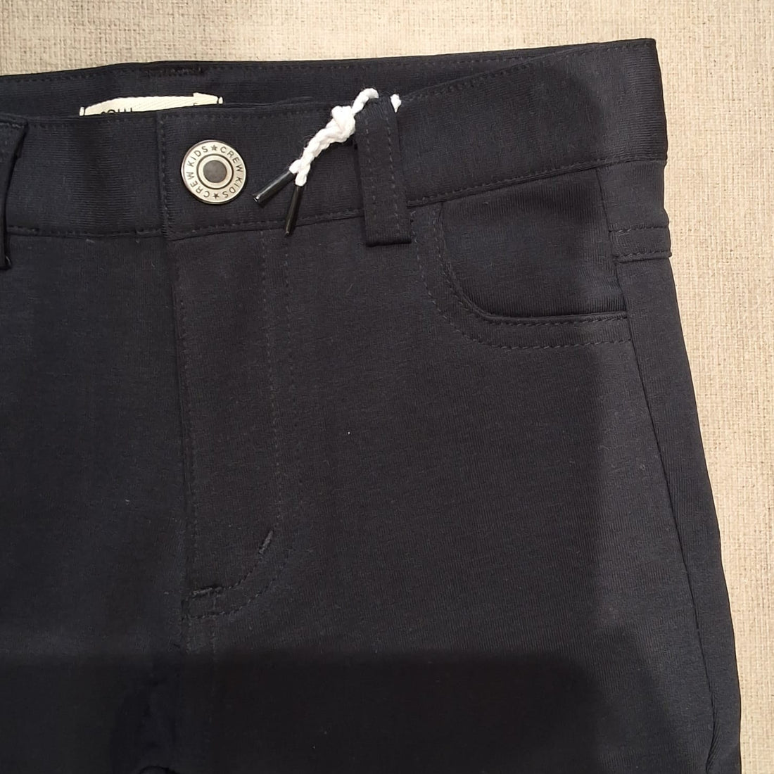 Slim Knit Pants - Black