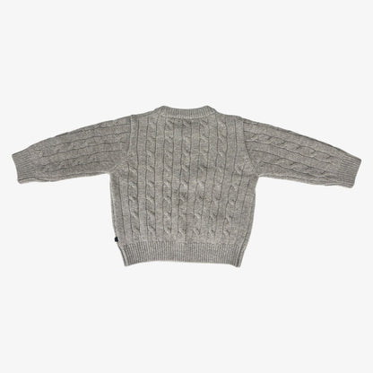 Cable Sweater - Khaki Brown