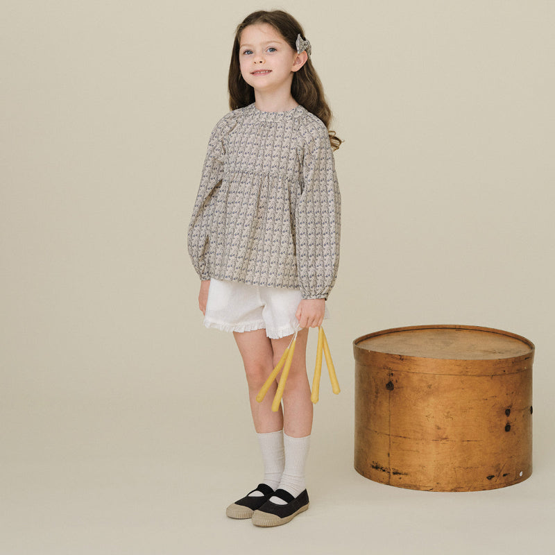 Cherry Dot Blouse - Pink