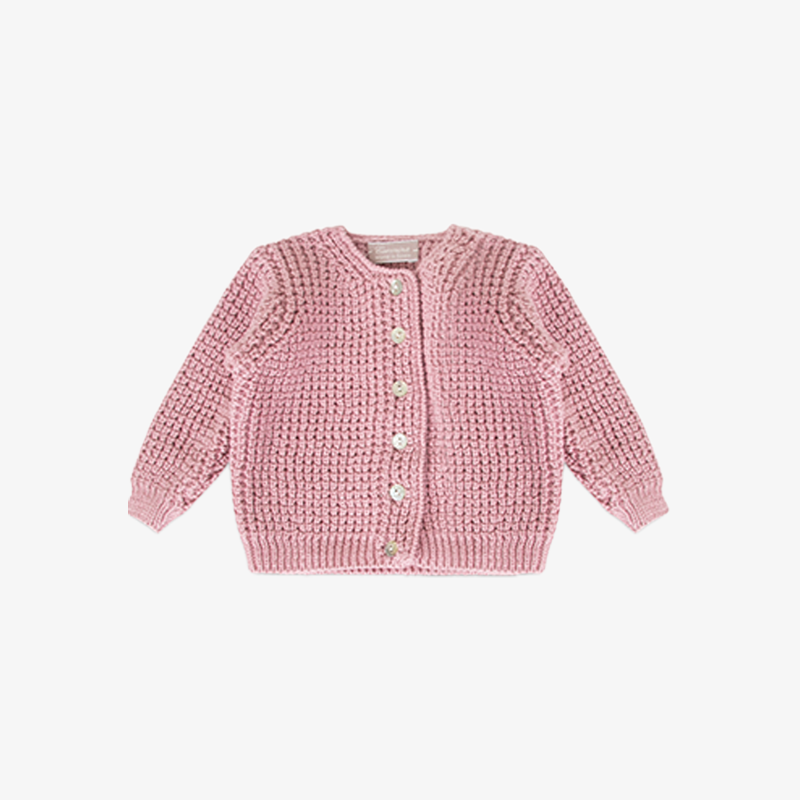 Knit 4 Piece Set - Pink