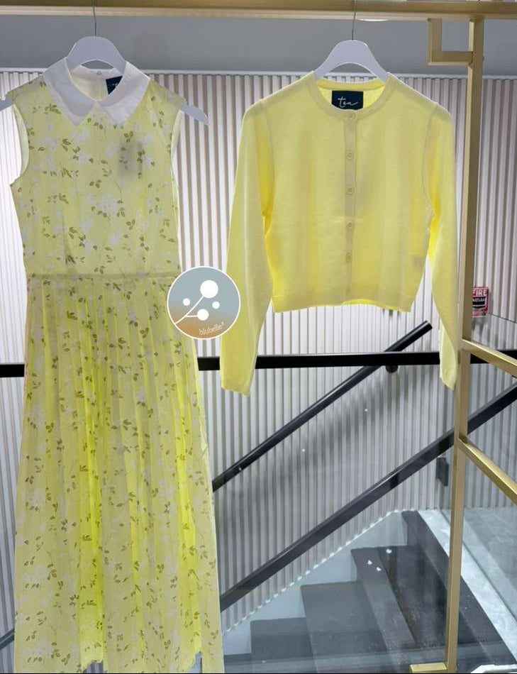 Floral Dress - Yellow