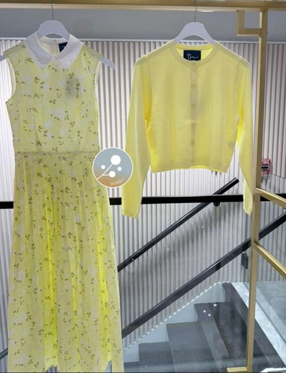 Floral Dress - Yellow