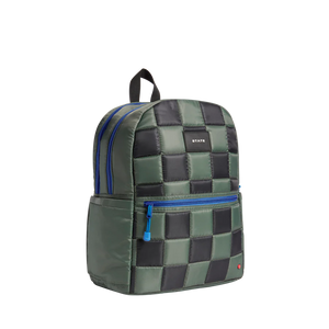 Kane Double Pocket Backpacks - Checkered