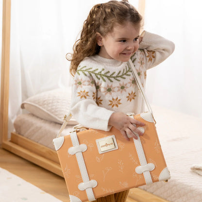 Leather Play Suitcase - Nature