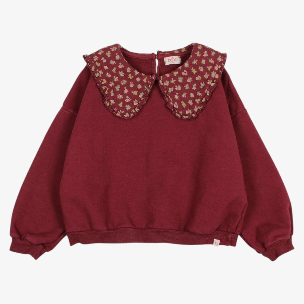 Cottage Sweatshirt - Pomegranate