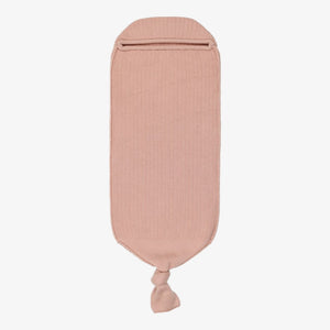 Ribbed Knit Cocoon - Blush