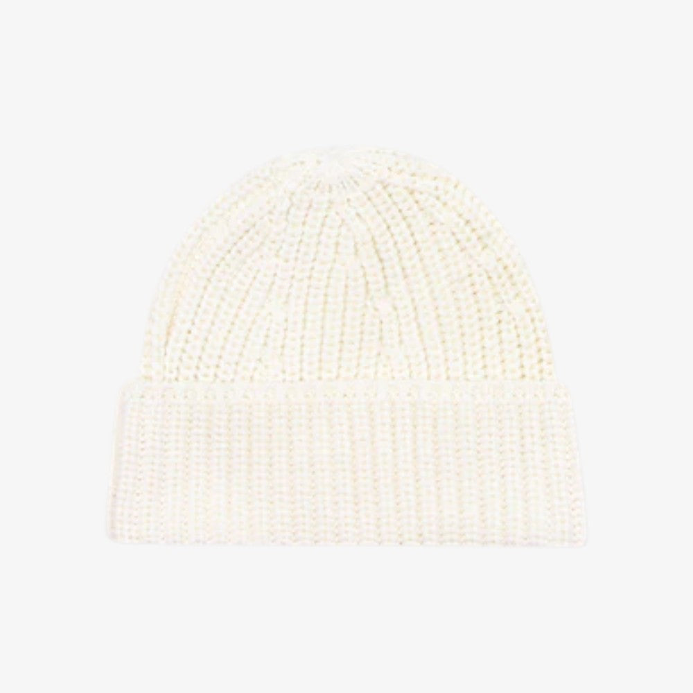 Knit Beanie - Ivory