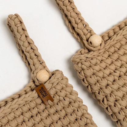 Crib Pocket Organizer - Beige