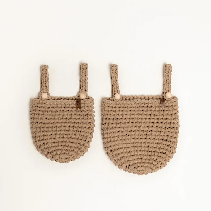 Crib Pocket Organizer - Beige