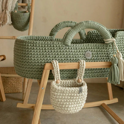 Crib Pocket Organizer - Ecru