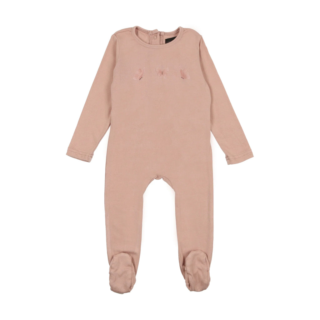 Cuddle & Coo Butterfly Footie - Pink