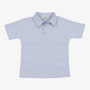 Panther Button Shirt - Blue
