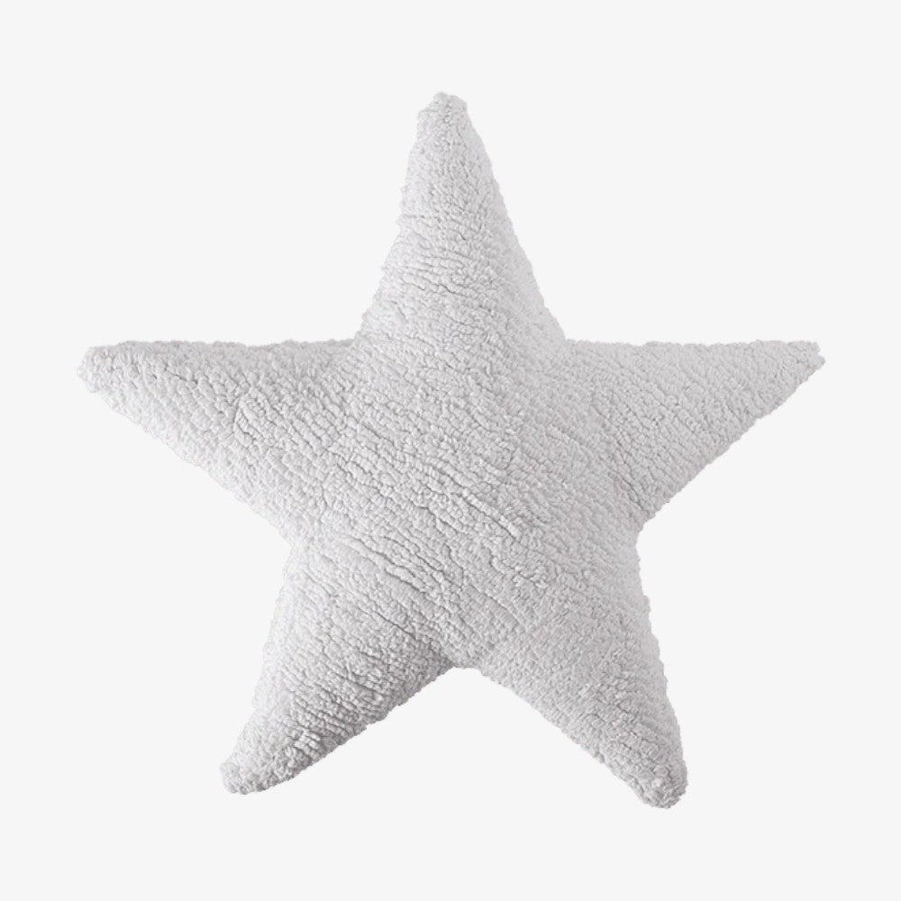 Lorena Canals Washable Star Cushion - White