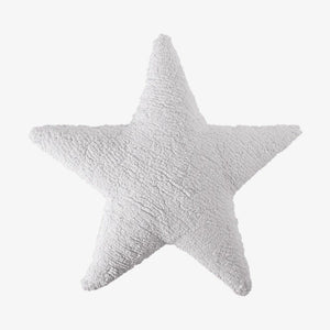 Washable Star Cushion - White