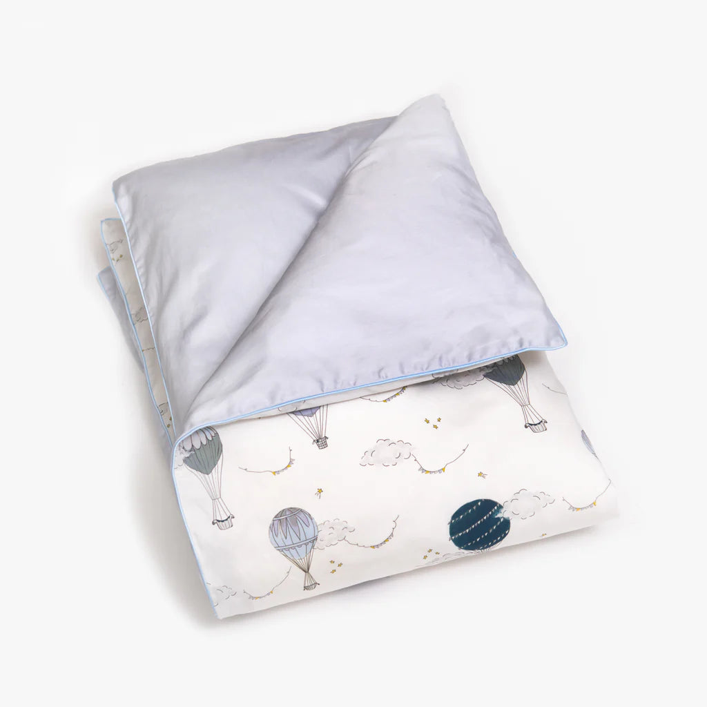 Baby Duvet Cover - Sky Blue