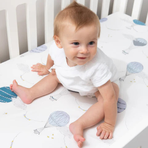 Crib Sheet - Sky Blue