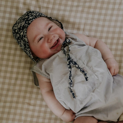 Baby Duvet Cover - Gingham Beige