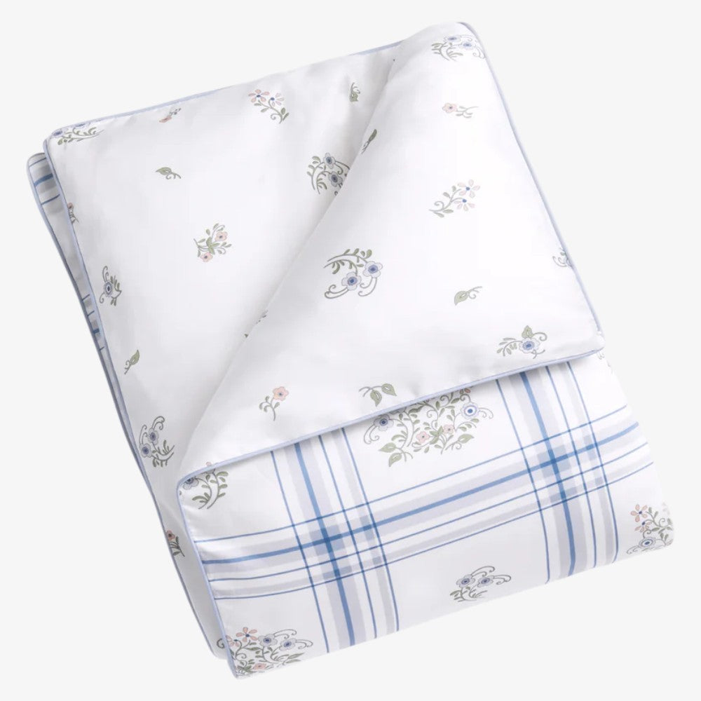 Baby Duvet Cover - Fleur Stripe