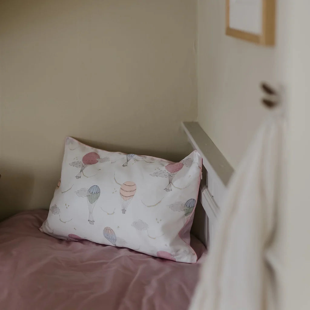 Toddler Pillowcase - Sky Pink