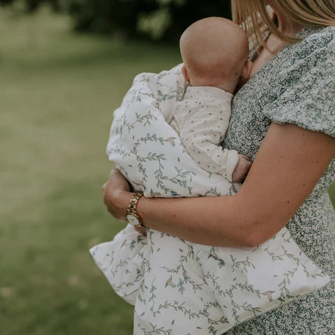 Baby Duvet Cover - Garden Ivory