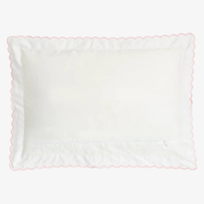 Toddler Pillowcase - Gingham Pink