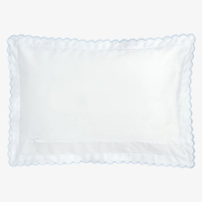 Toddler Pillowcase - Gingham Blue