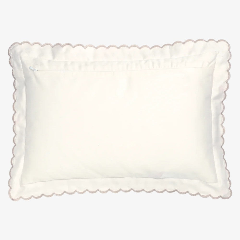 Toddler Pillowcase - Gingham Beige