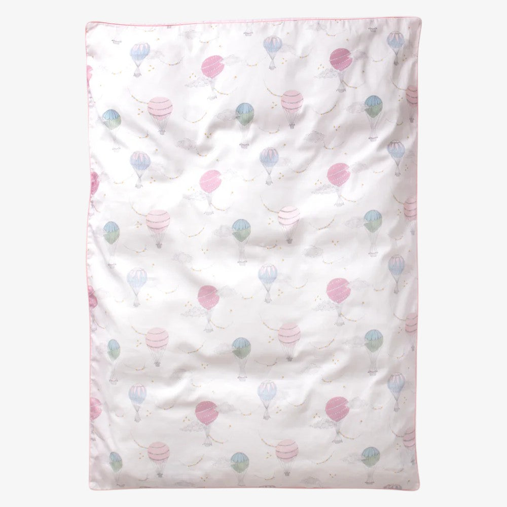 Baby Duvet Cover - Sky Pink