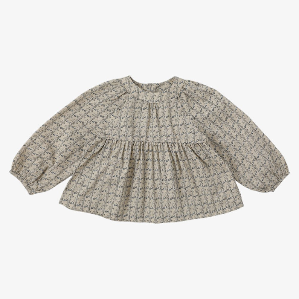 Cherry Dot Blouse - Pink