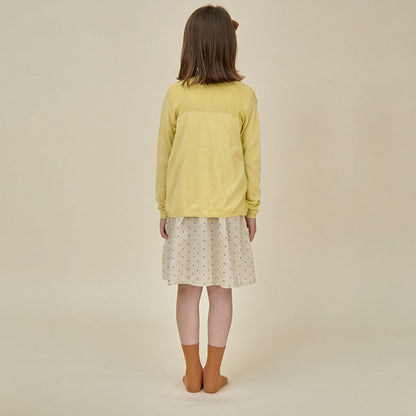Lissom Knit Cardigan - Dusty Yellow