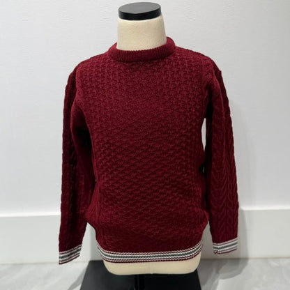 Crewneck Sweater - Bordeaux