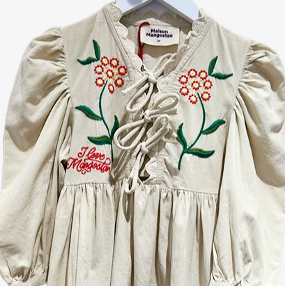 Angora Dress - Cream