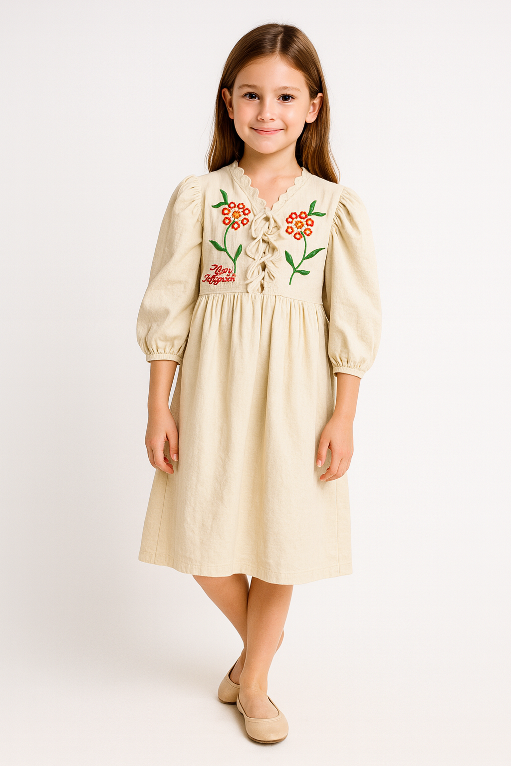 Angora Dress - Cream