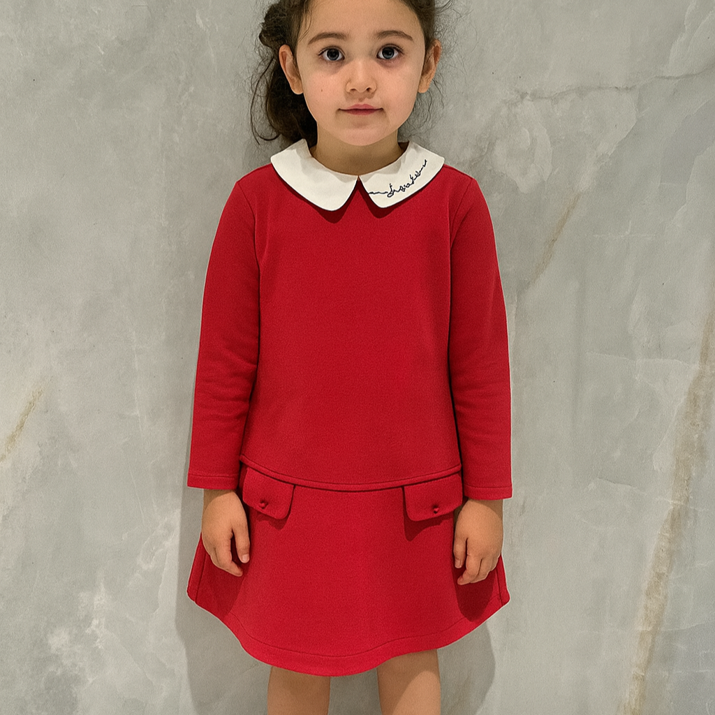 Dress - Cranberry Red