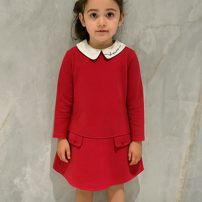 Dress - Cranberry Red