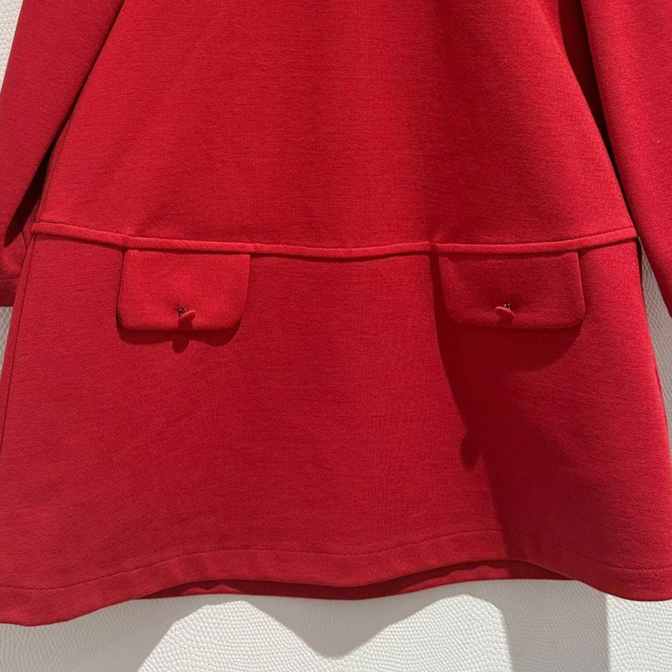 Dress - Cranberry Red