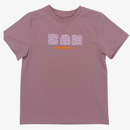 Leopard Logo SS T-Shirt - Pink