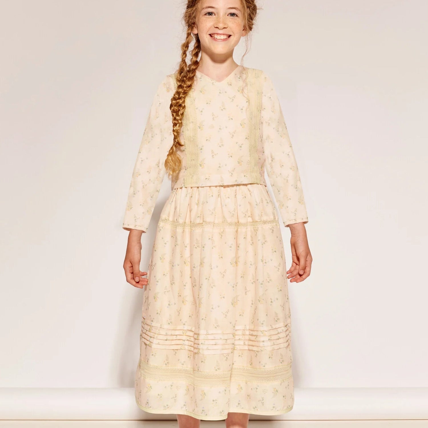 Amina Top And Skirt - Clover