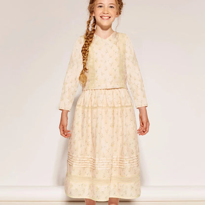 Amina Top And Skirt - Clover